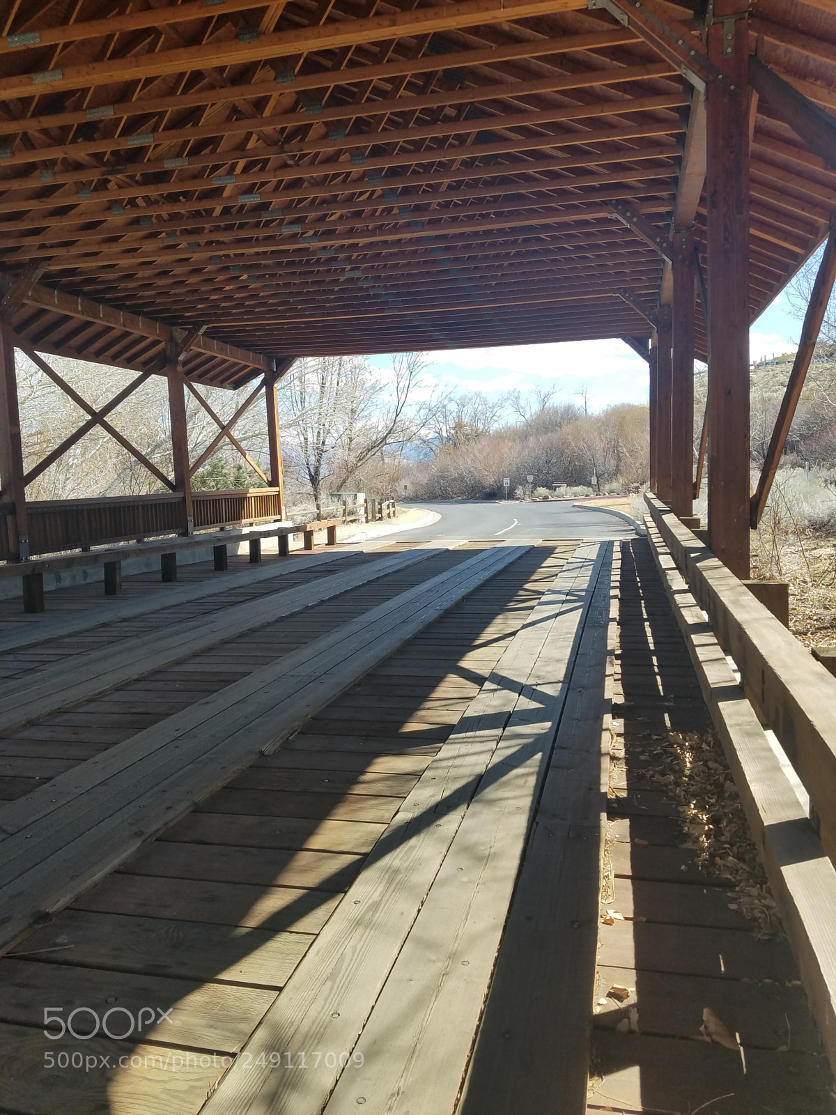 Samsung Galaxy S7 sample photo. Covered bridge photography