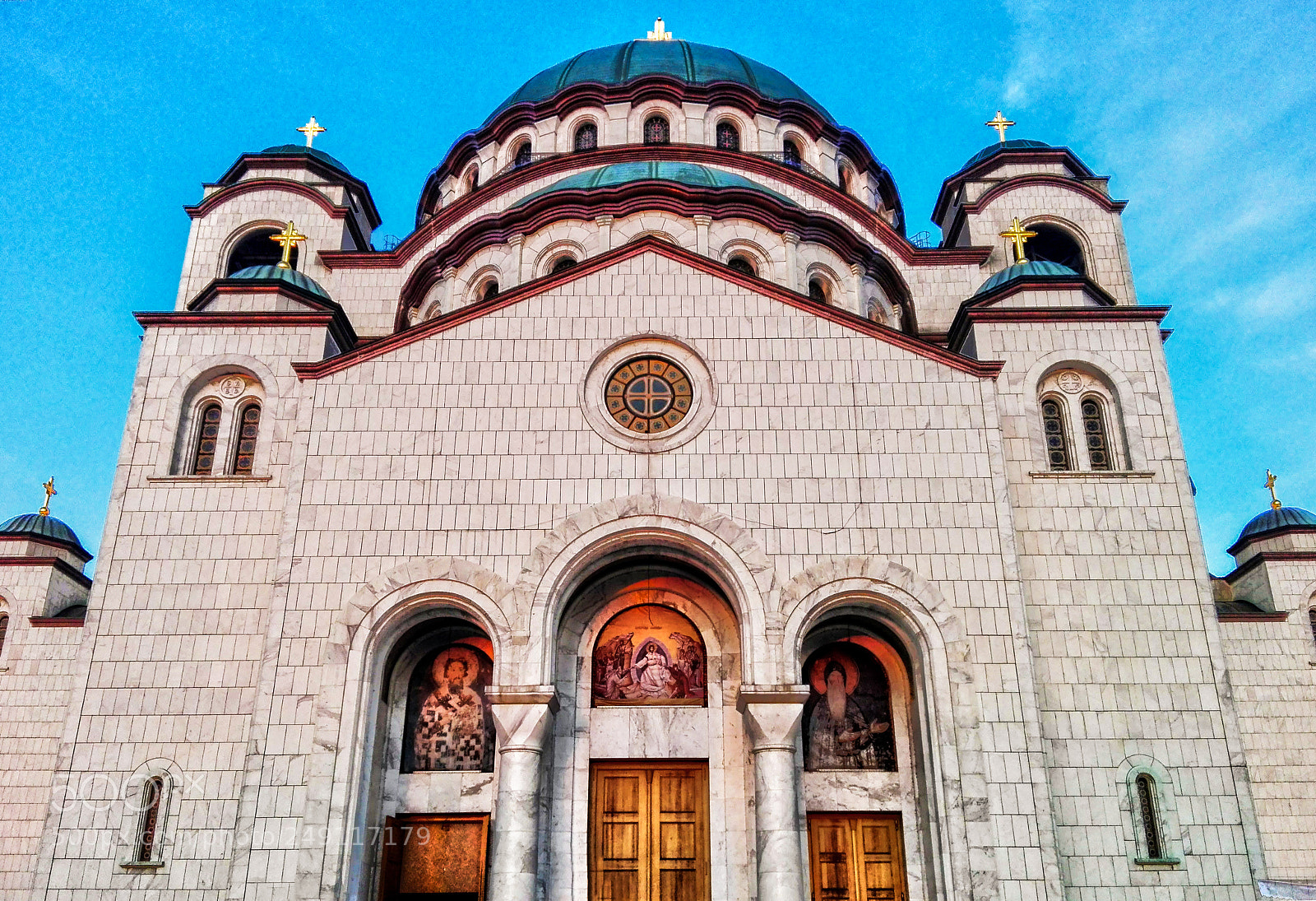HUAWEI P8 Lite sample photo. Hram svetog save photography