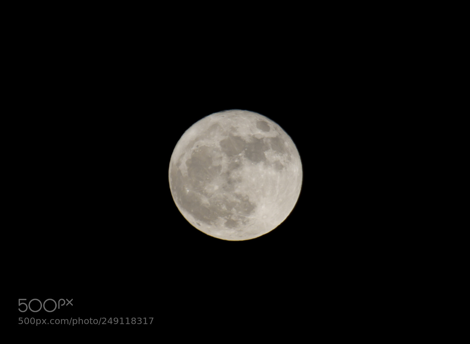 Canon EOS 7D sample photo. Full moon photography