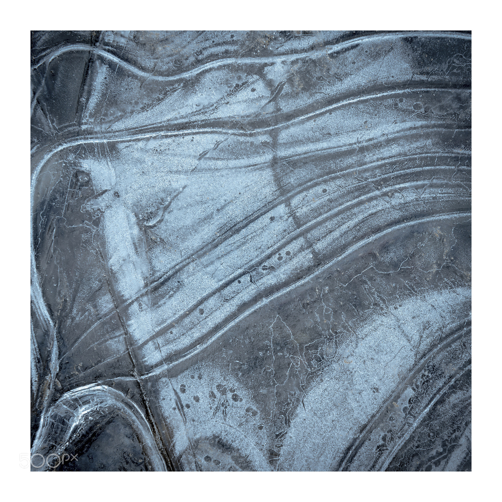 Nikon D800 sample photo. Ice patterns photography