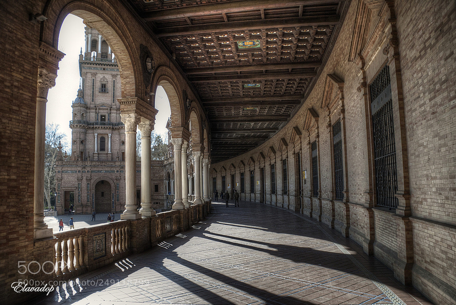 Nikon D3000 sample photo. Plaza de espa a photography