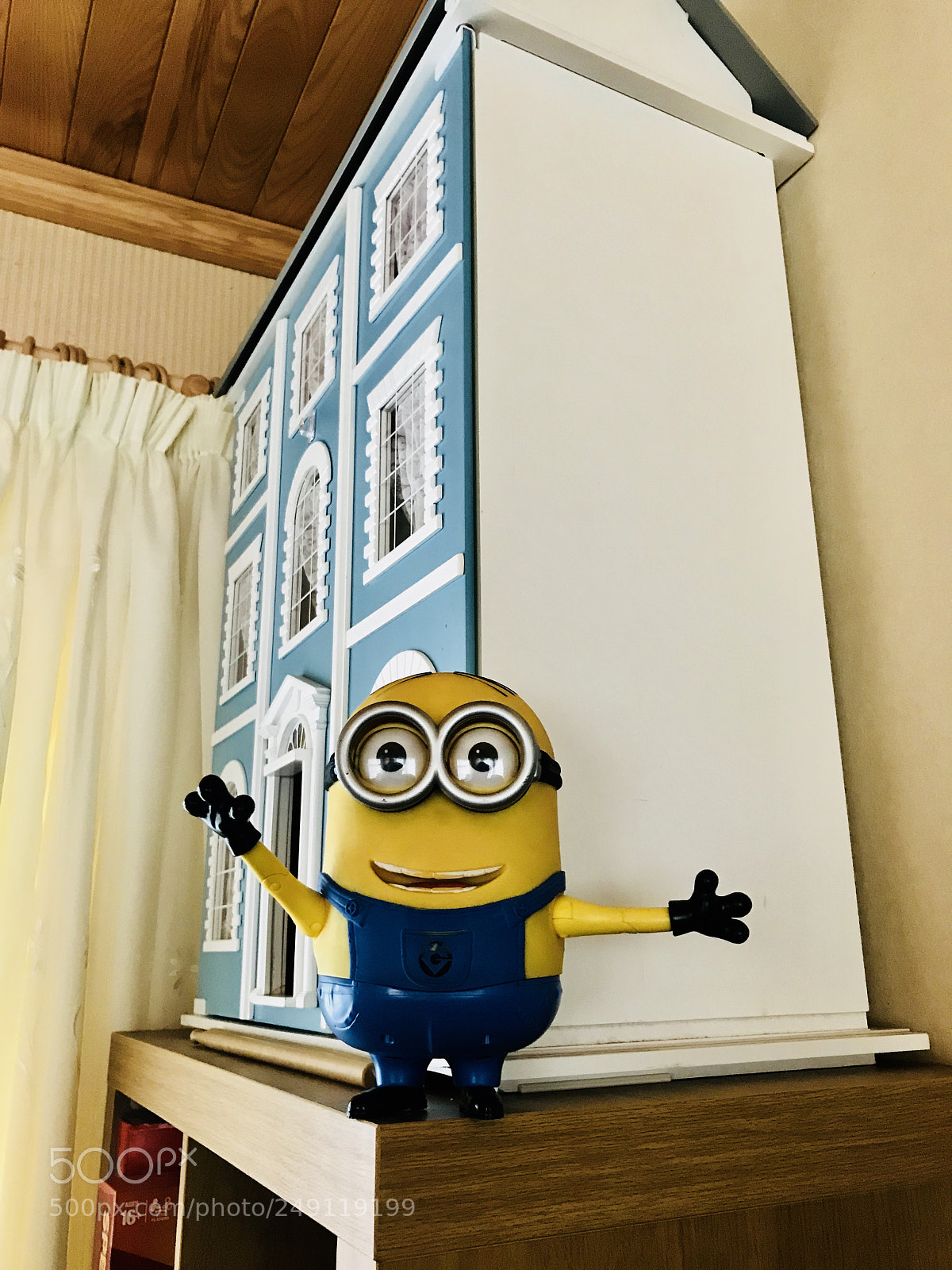 Apple iPhone 7 sample photo. Minion about the house photography