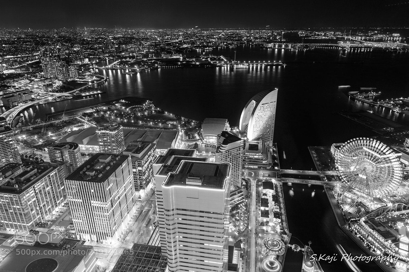 Nikon Df sample photo. Yokohama night view b photography