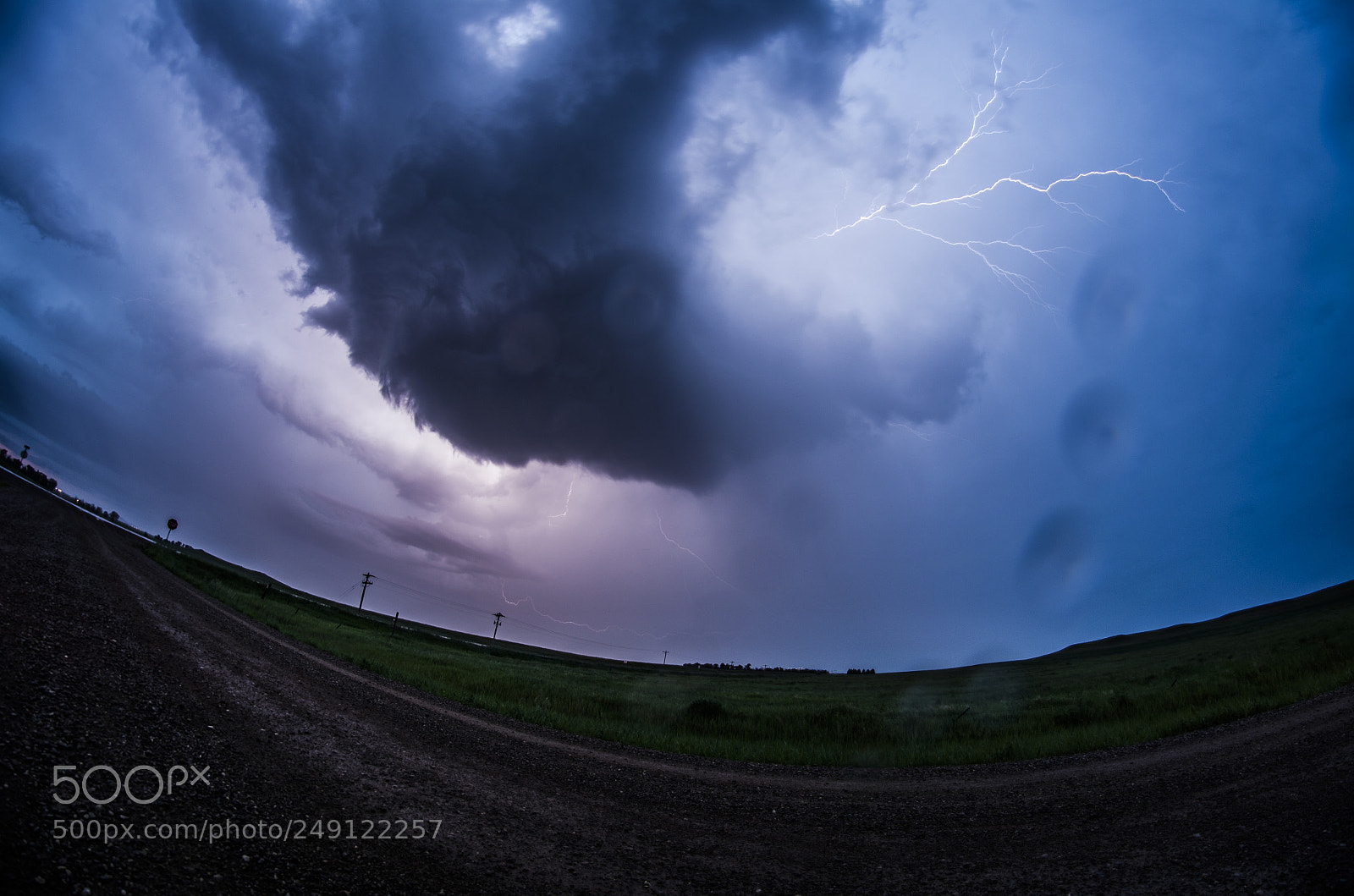 Nikon D5100 sample photo. Cloud lightning photography