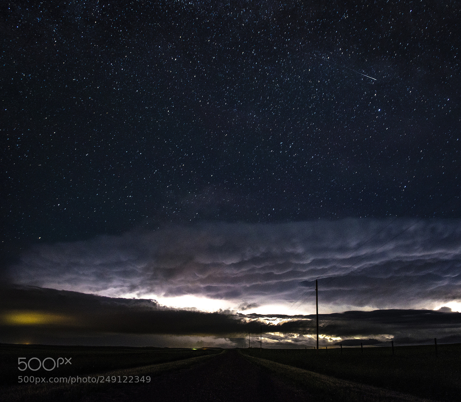 Nikon D5100 sample photo. Lightning shooting star photography