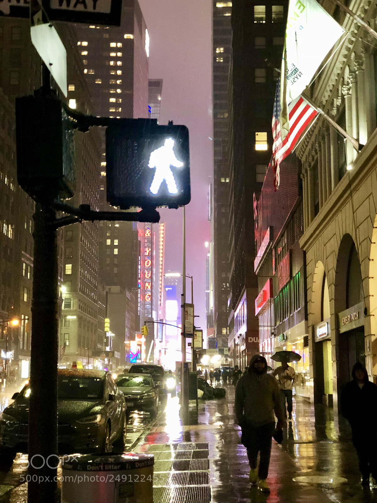 Apple iPhone X sample photo. 7th ave, new york photography