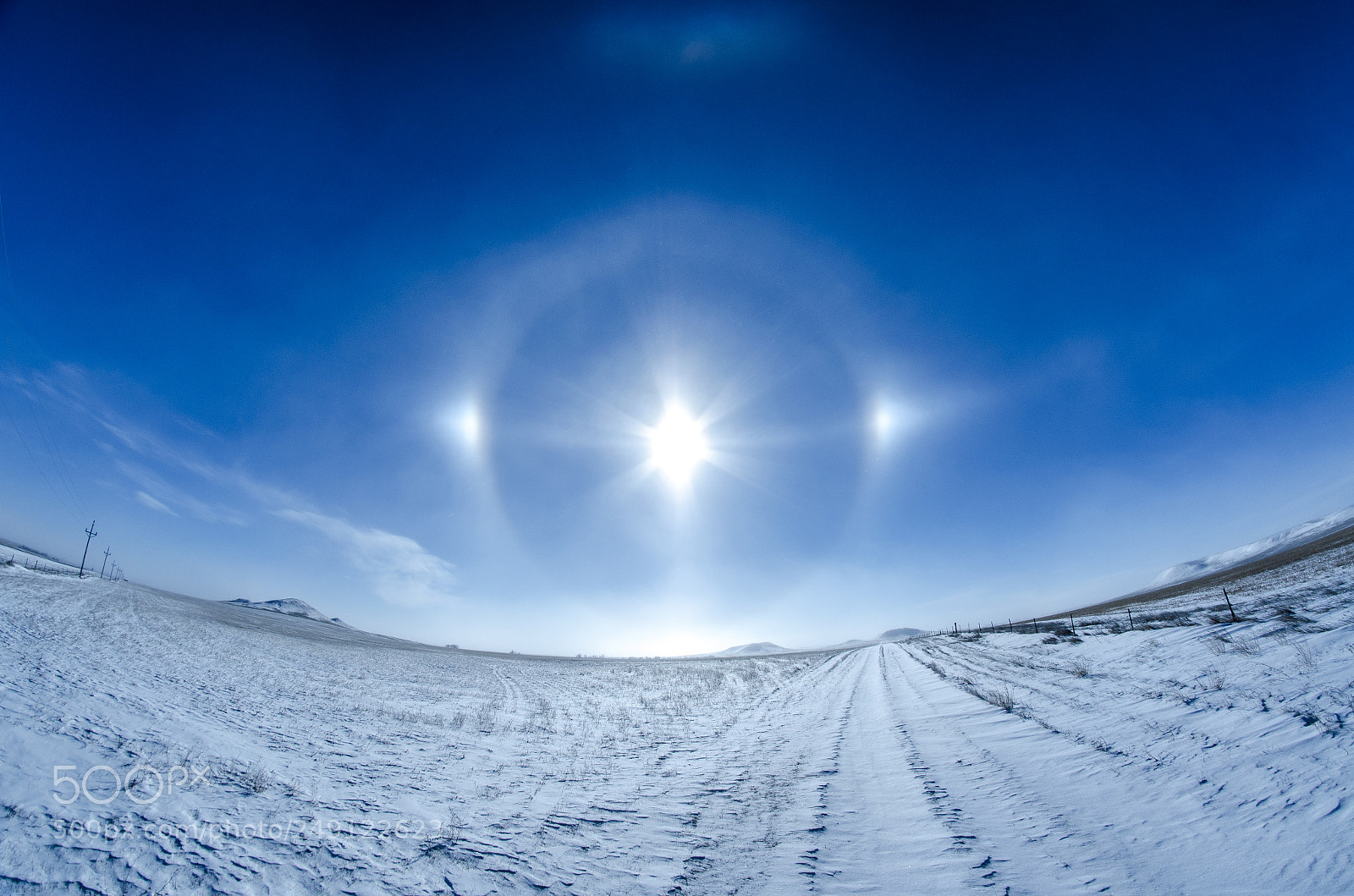 Nikon D5100 sample photo. Sun dogs photography