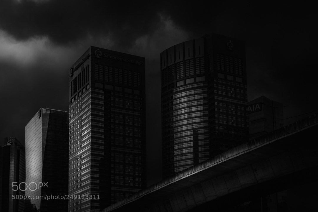 Sony SLT-A58 sample photo. Jakarta cityscape photography