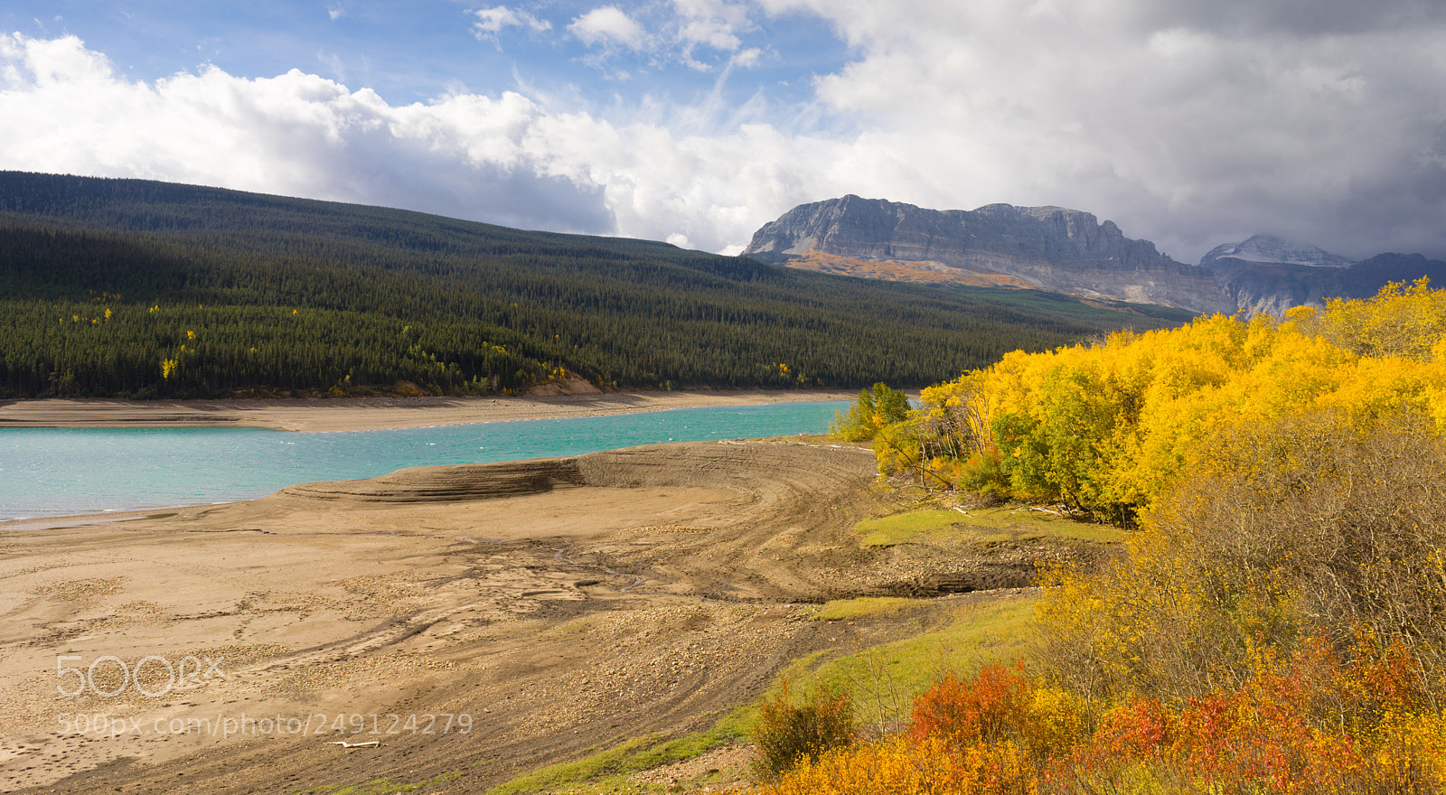 Sony a7 sample photo. Storm clouds approaches lake photography