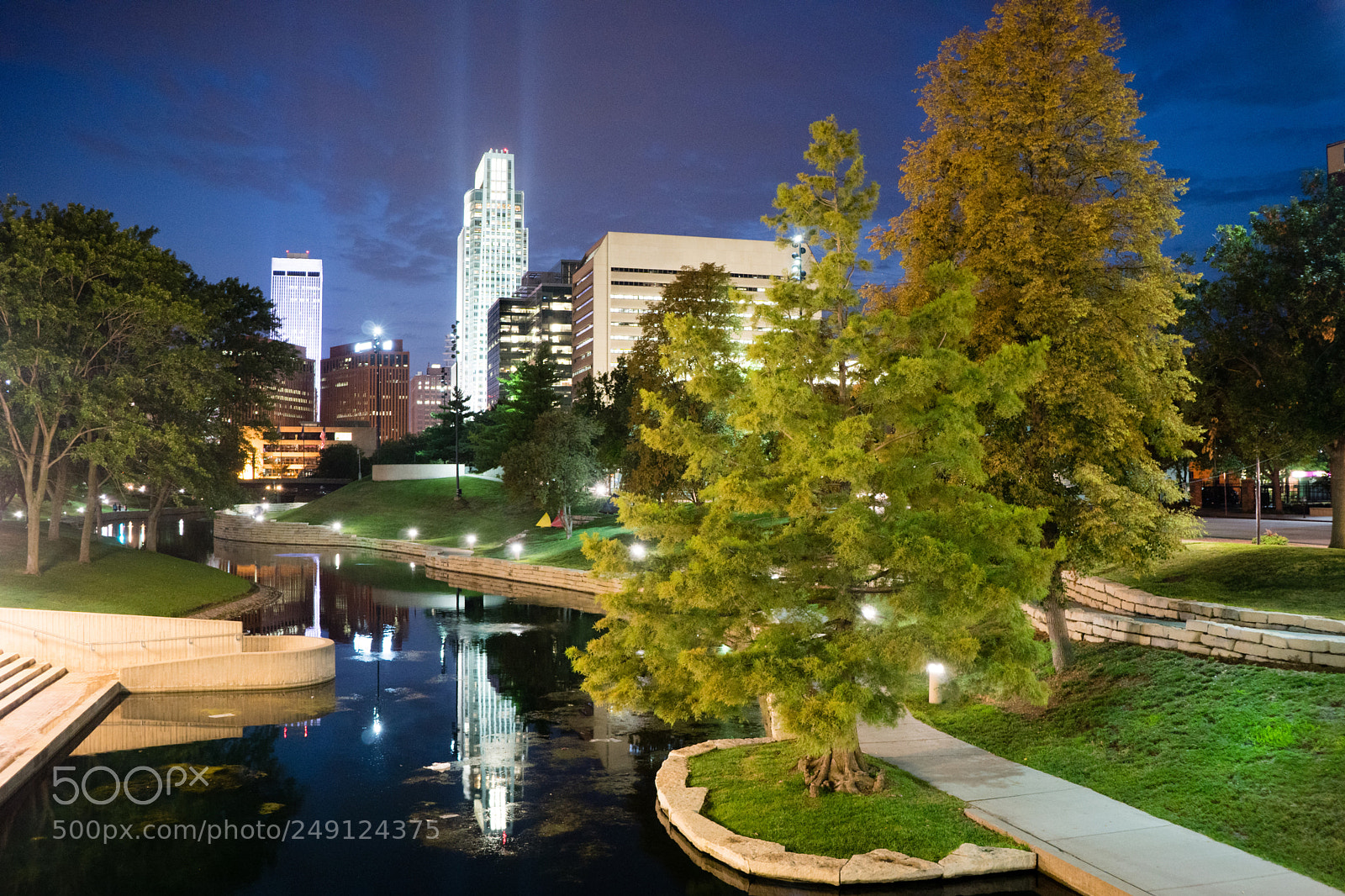 Sony a6300 sample photo. Omaha nebraska downtown city photography