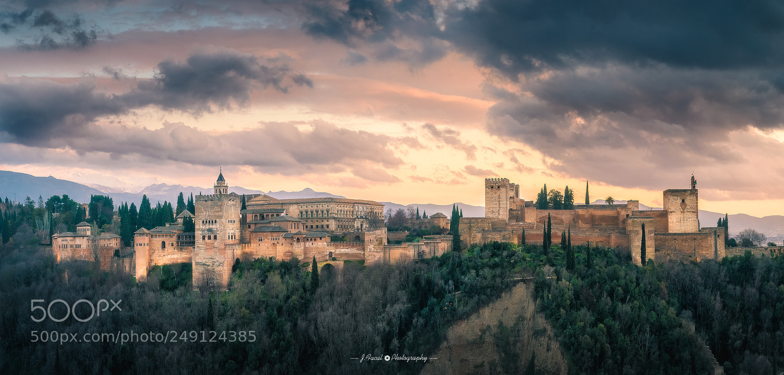 Nikon D800 sample photo. Sunset in granada photography