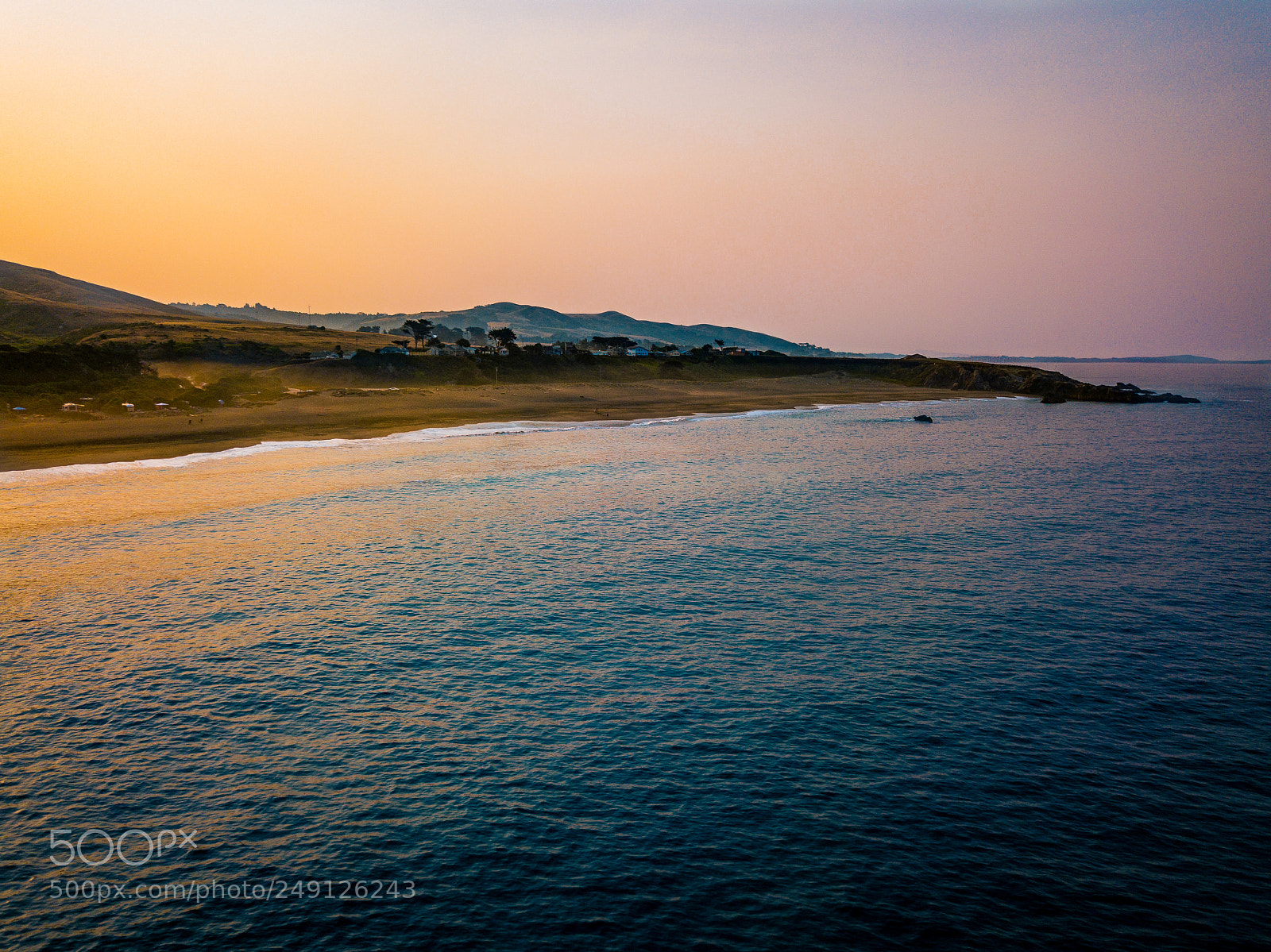 DJI FC220 sample photo. Sunrise over the ocean photography
