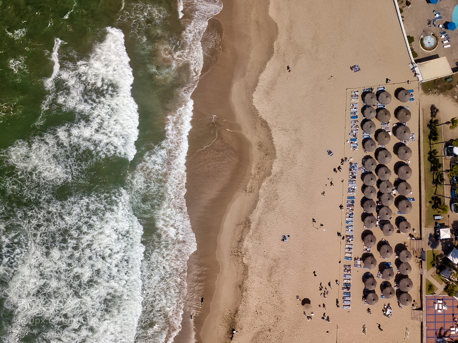 DJI FC220 sample photo. Marina mazatlan beach photography