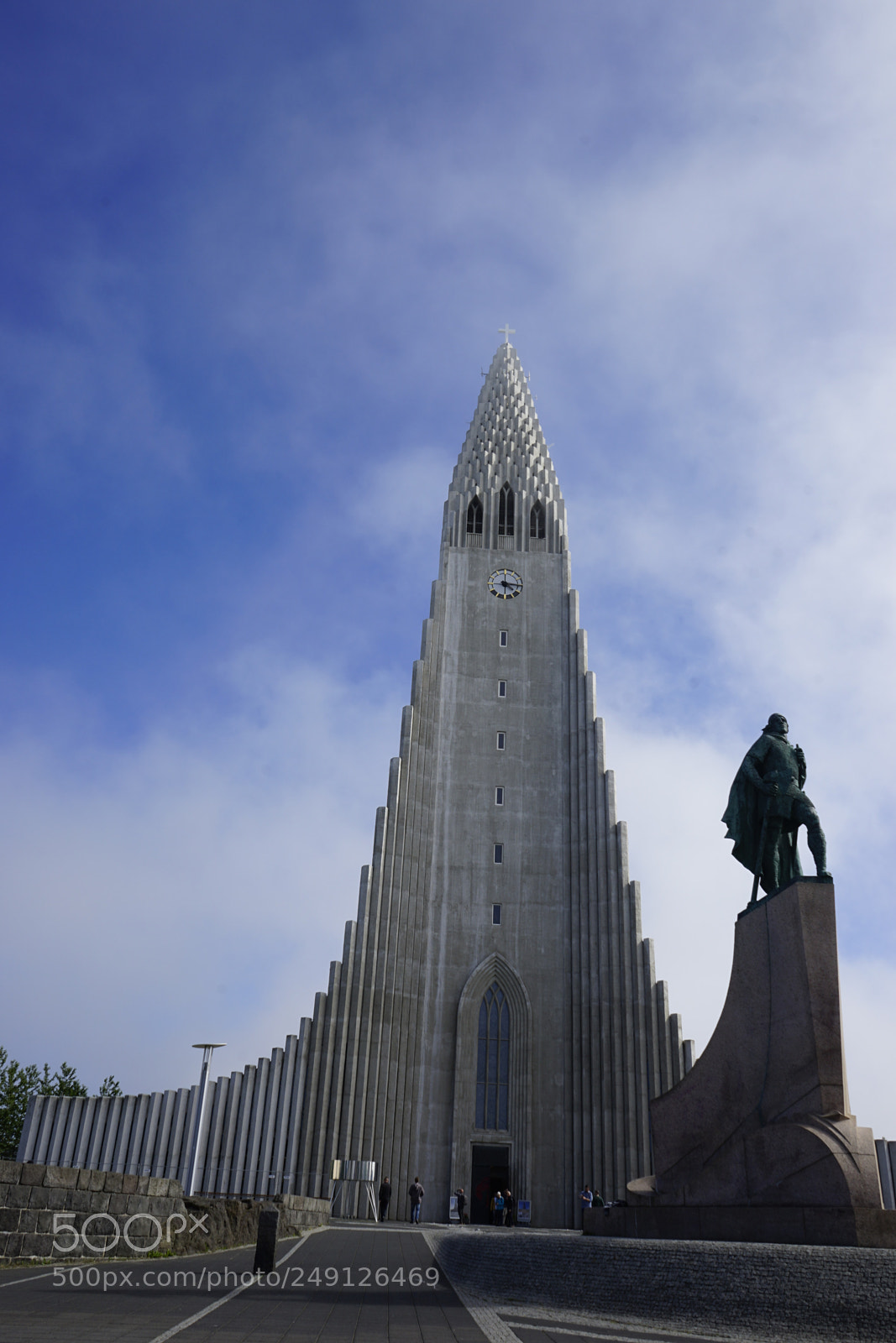 Sony a7 II sample photo. Hallgr mskirkja church in photography