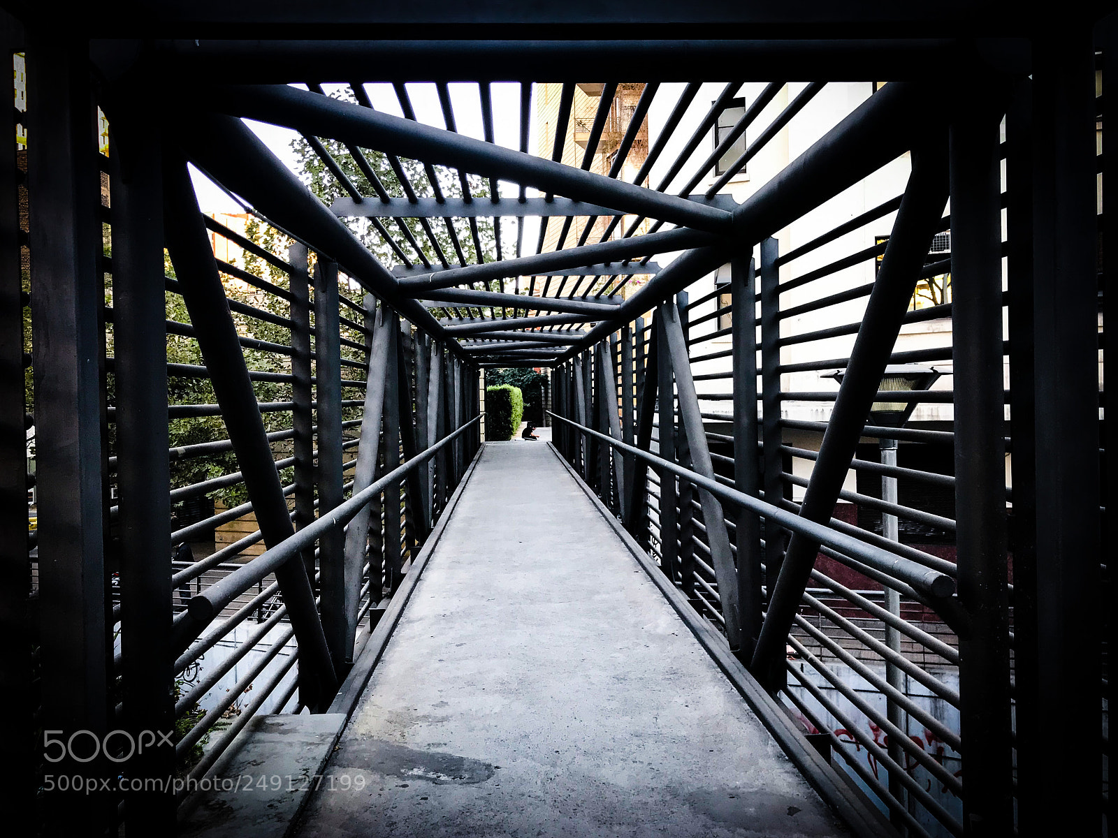 Apple iPhone 7 sample photo. Puente peatonal ..,santiago de photography