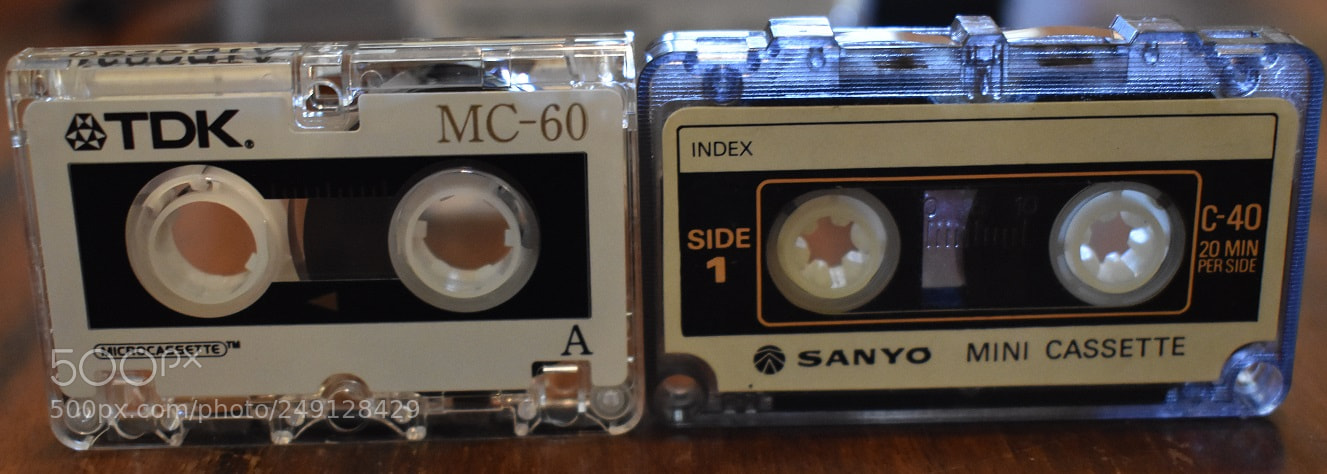 Nikon D3400 sample photo. Micro vs mini cassette photography