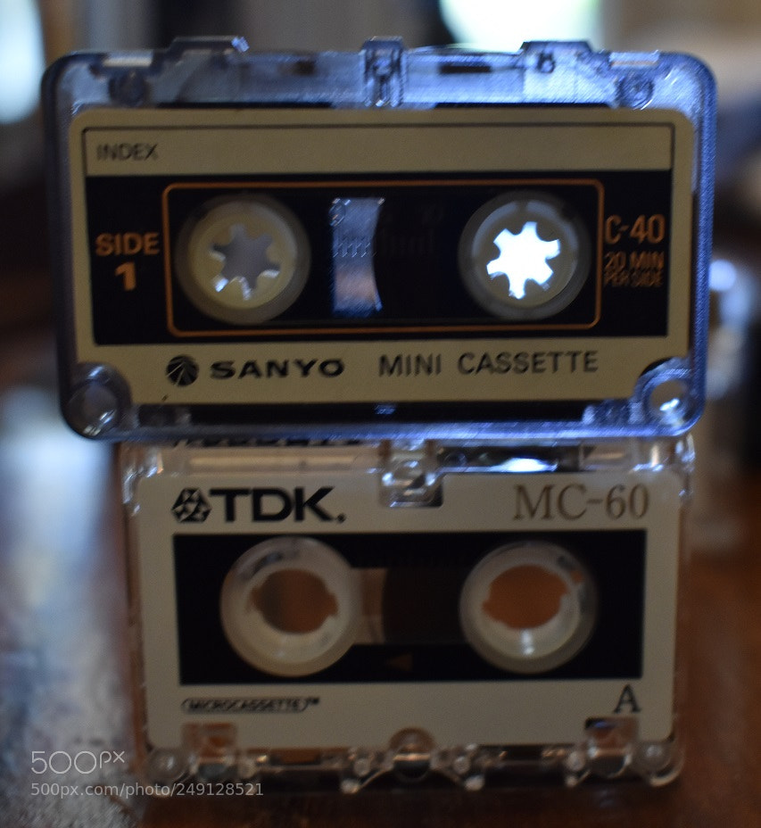 Nikon D3400 sample photo. Micro vs mini cassette photography