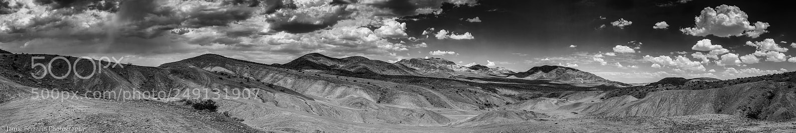 Nikon D90 sample photo. Dark clouds mountain range photography