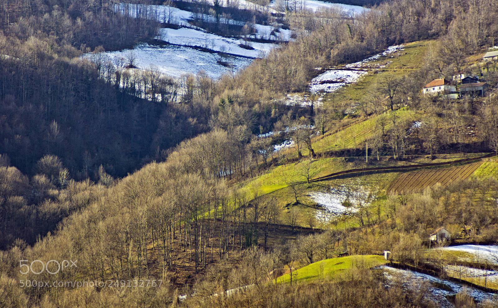 Sony SLT-A33 sample photo. Hills and trees photography