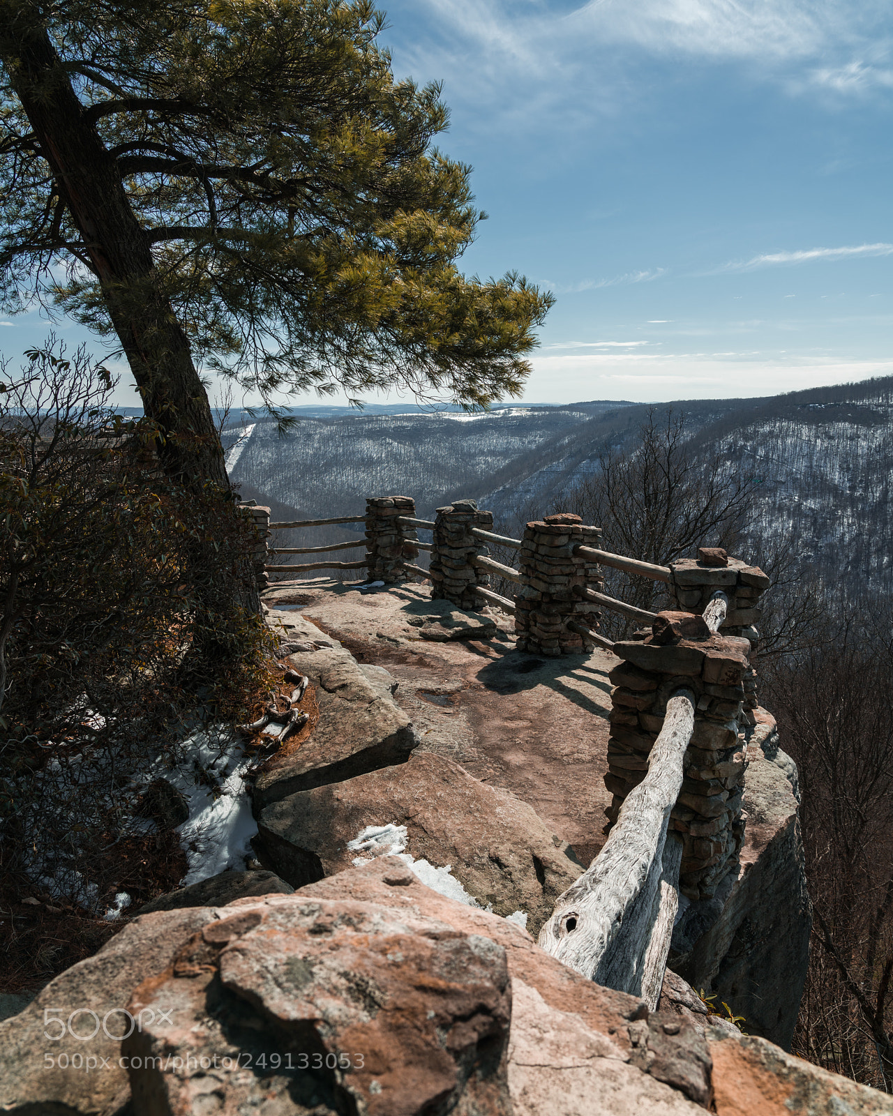 Sony a7R II sample photo. Coopers rock west virginia photography