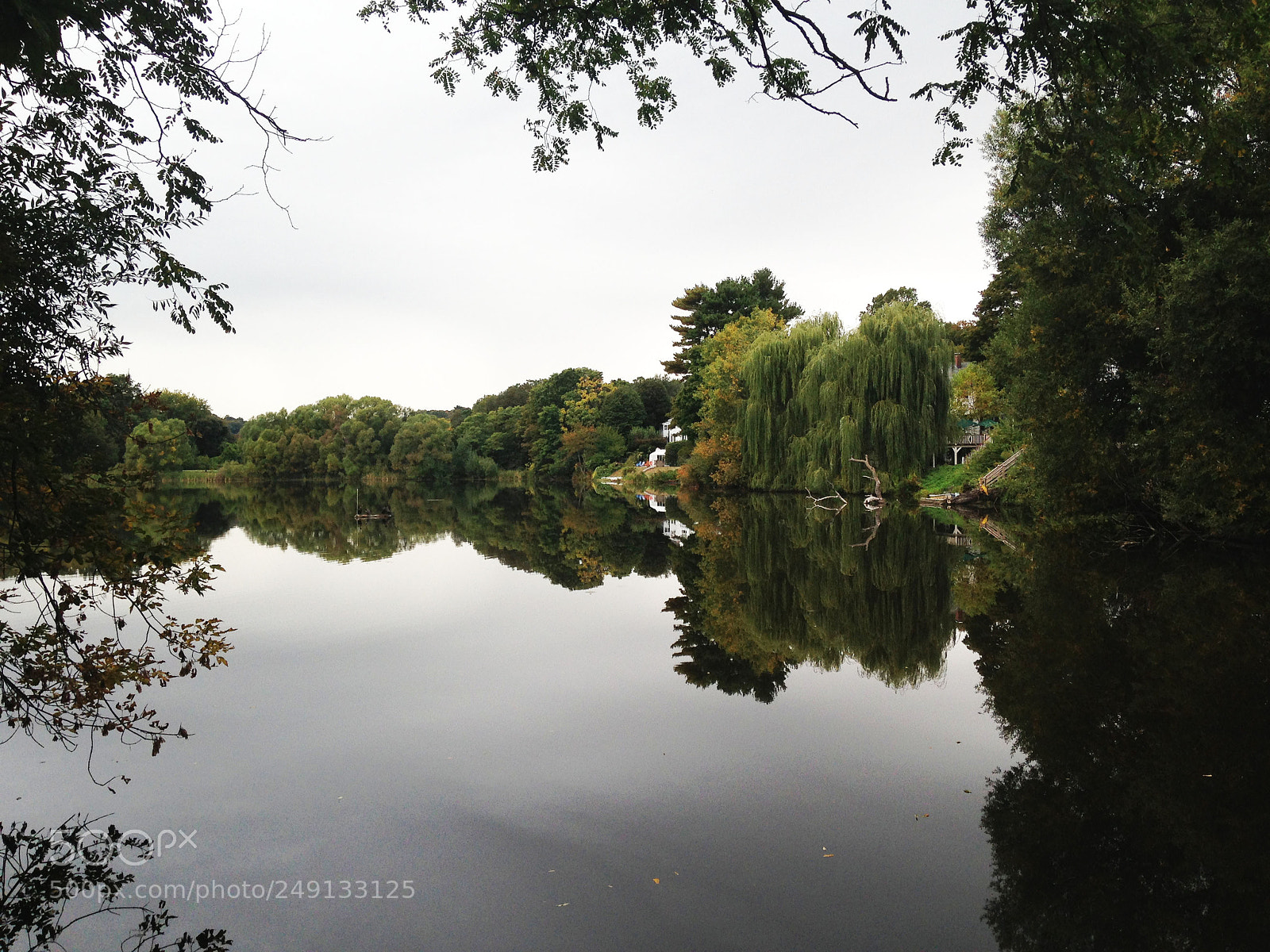 Apple iPhone 5 sample photo. Lake reflection - upside photography