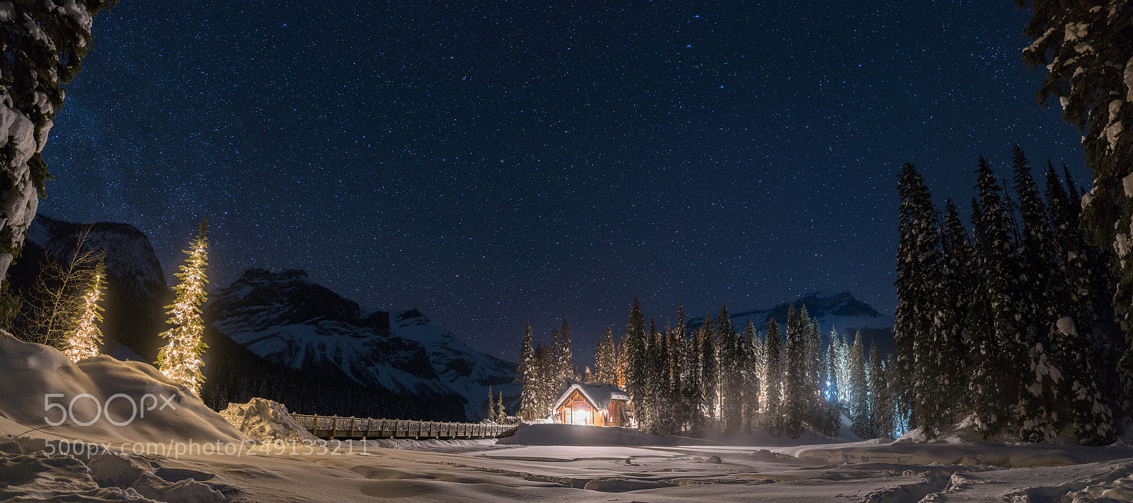 Sony a7R III sample photo. Winter night at emerald photography