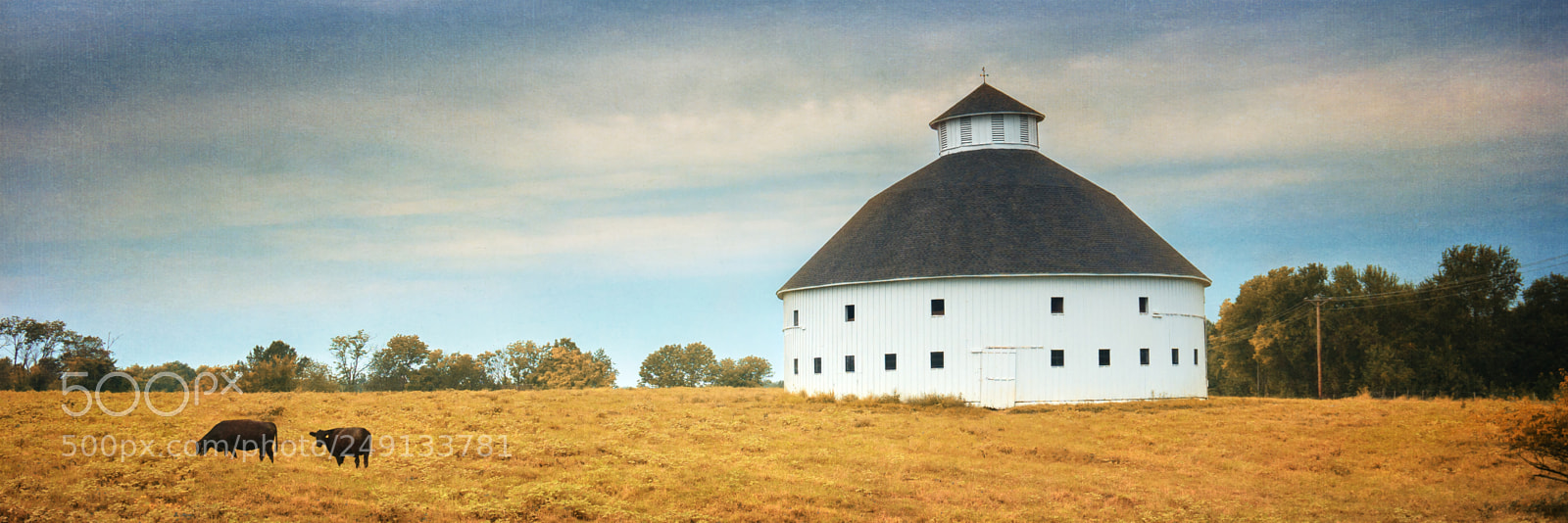 Sony Alpha NEX-6 sample photo. The round barn photography