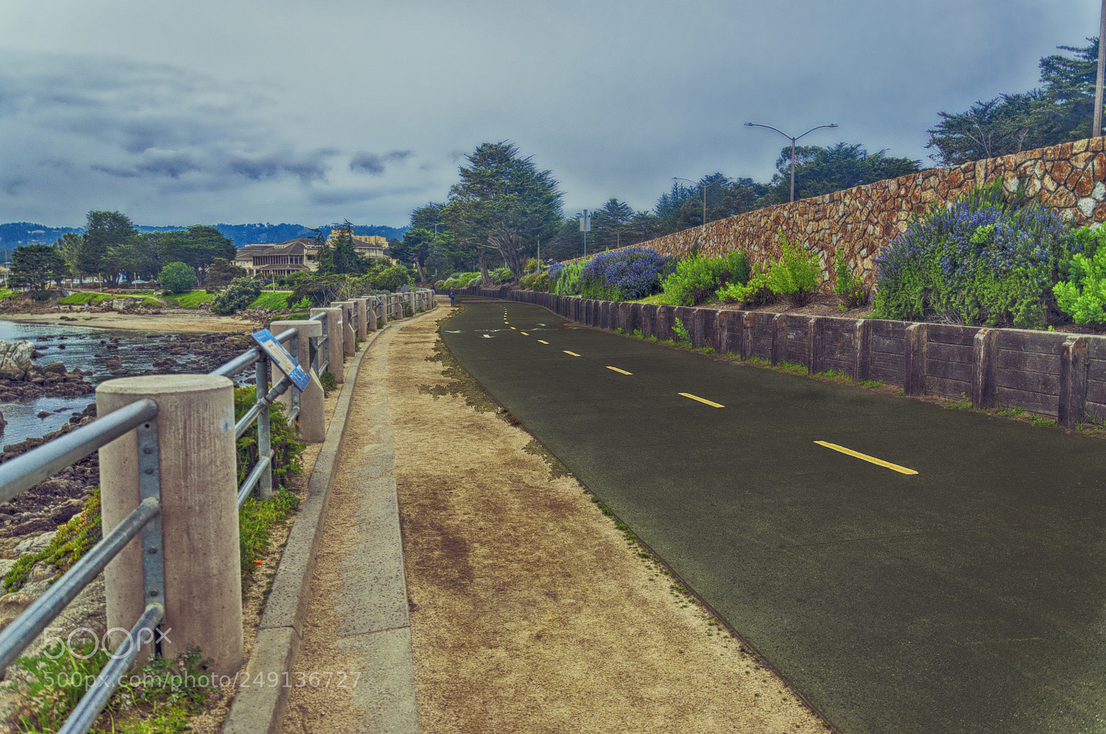 Nikon D90 sample photo. Walkway photography