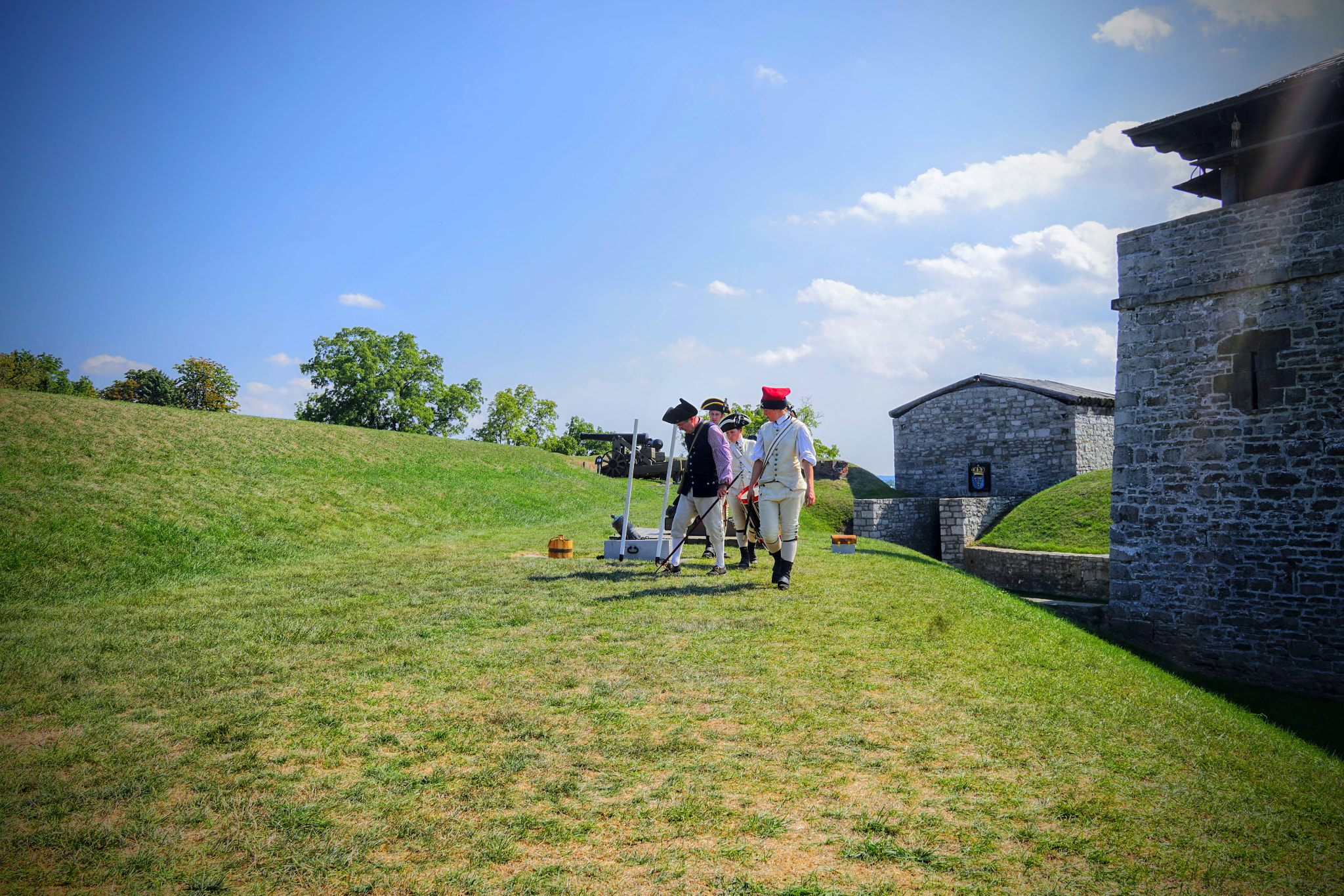 Sony a6300 + Sigma 19mm F2.8 EX DN sample photo. Old fort niagara photography