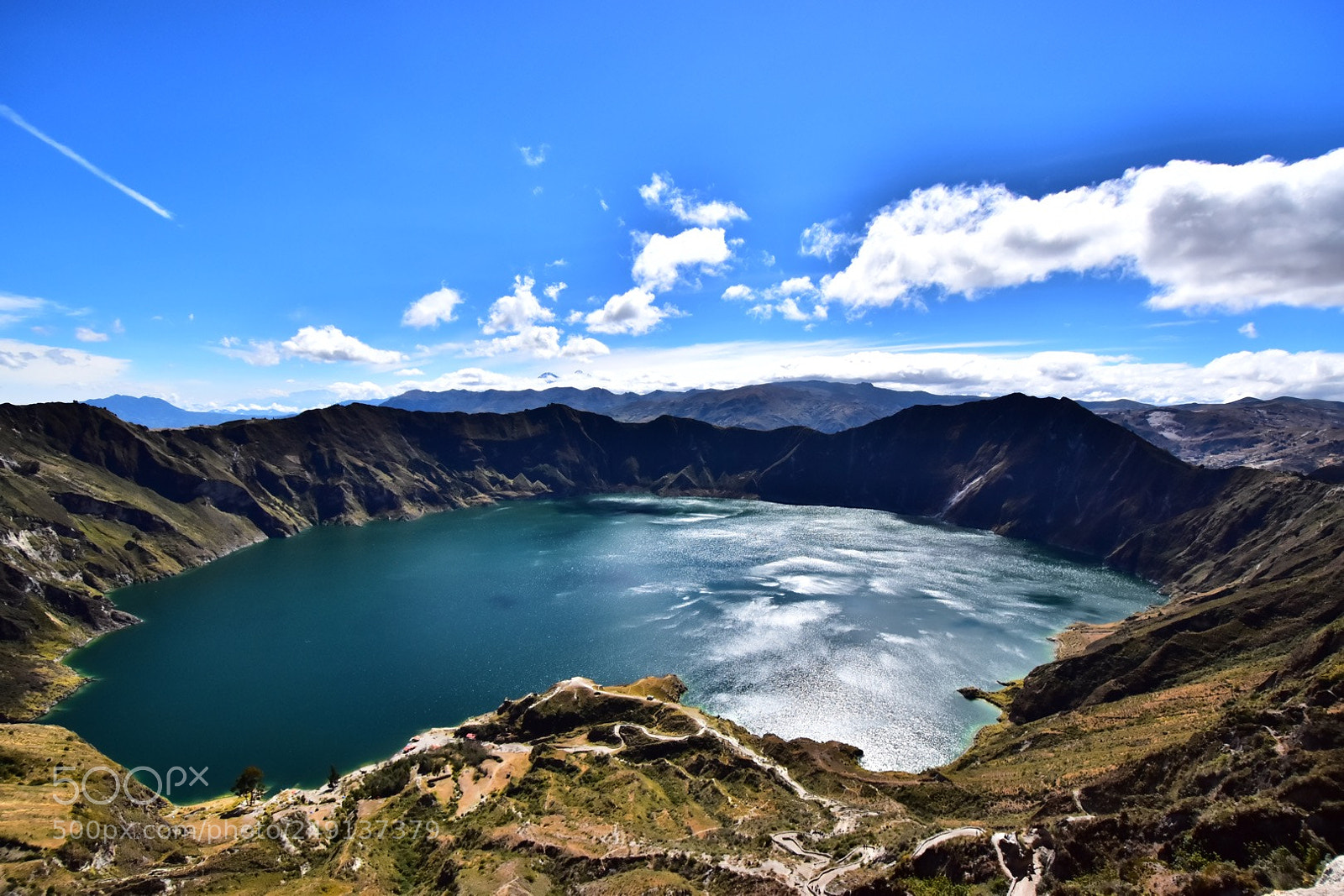 Nikon D5600 sample photo. Quilotoa lake - ecuador photography