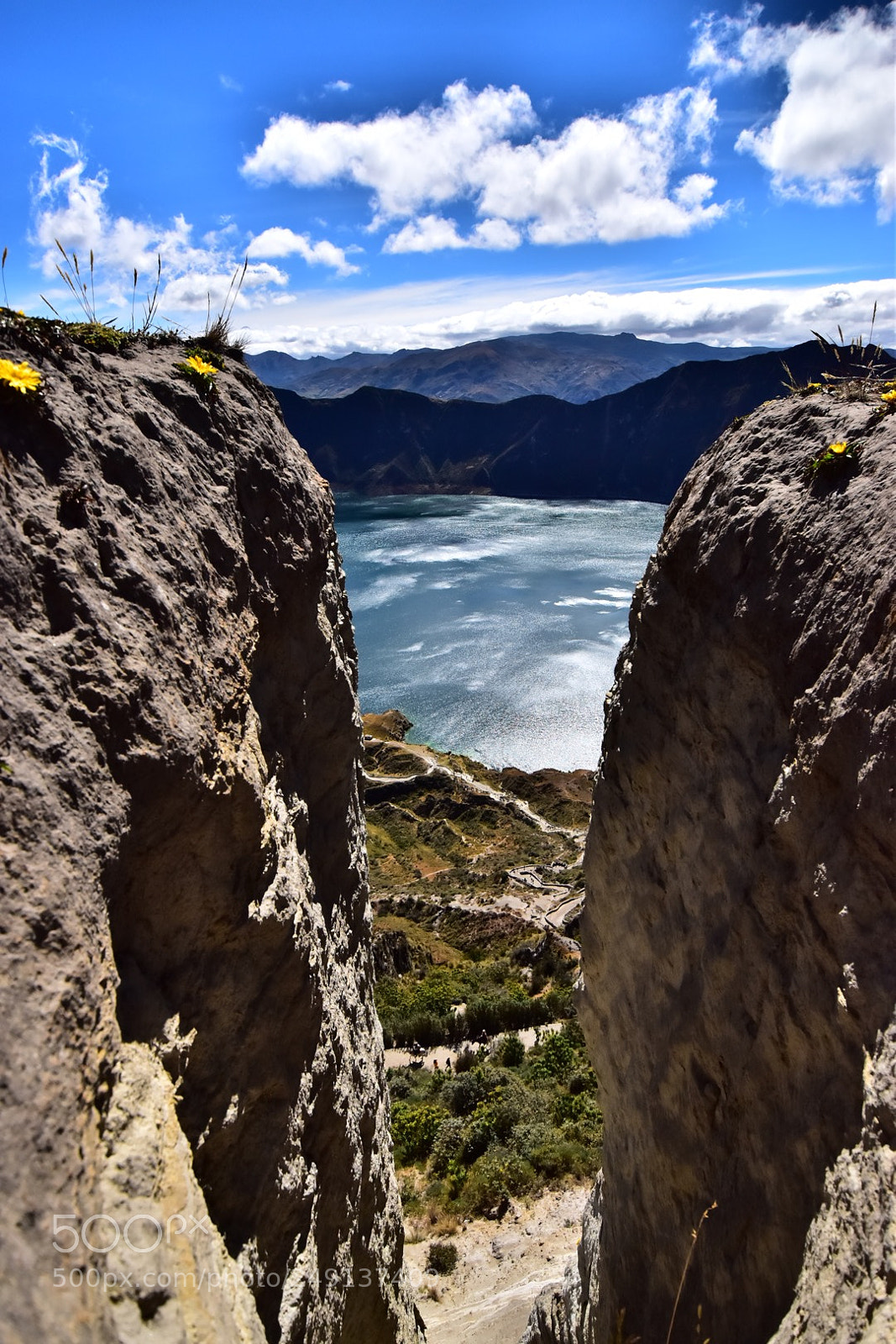 Nikon D5600 sample photo. Quilotoa lake - ecuador photography