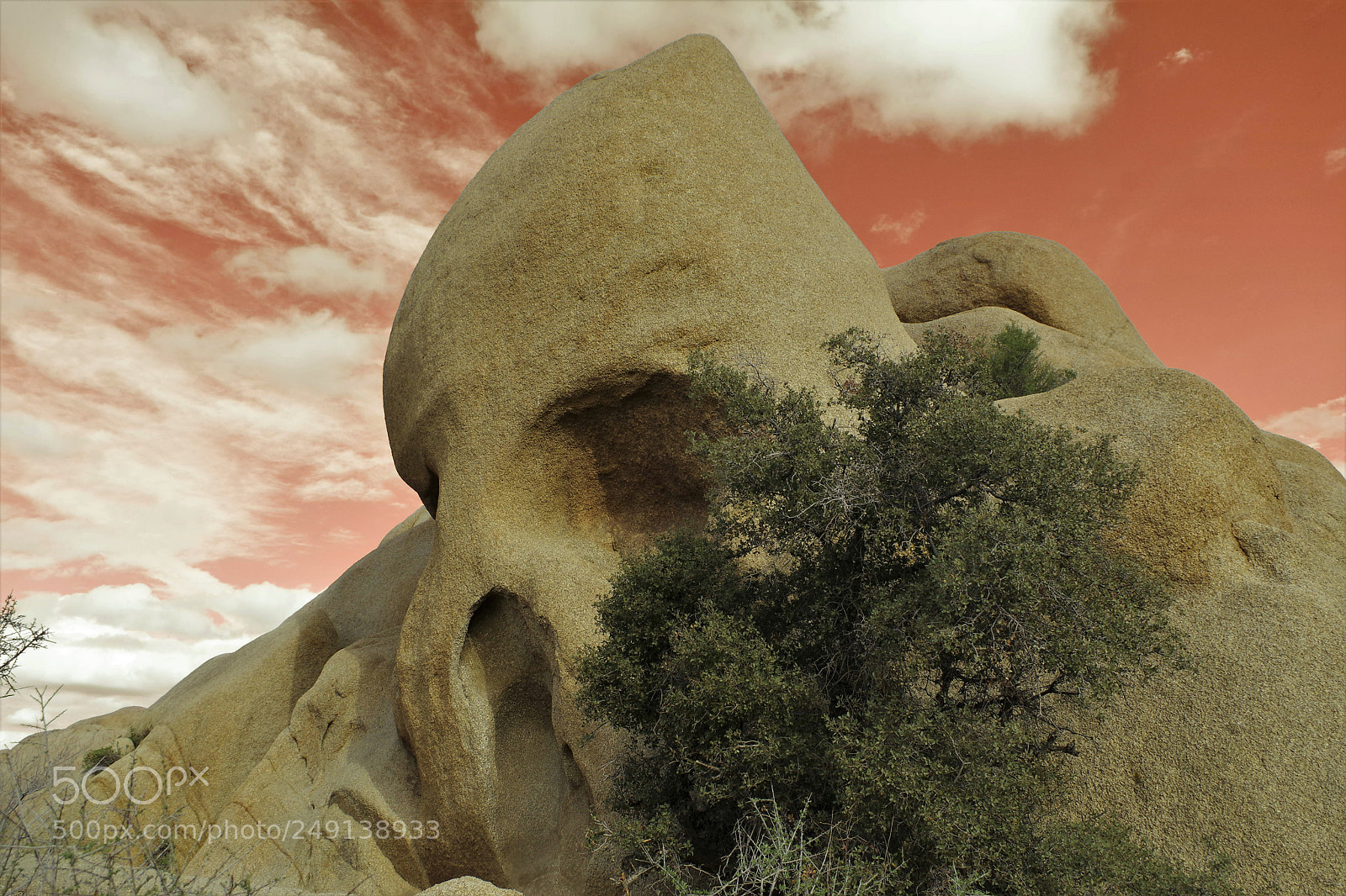 Pentax K-70 sample photo. Skull rock in the photography