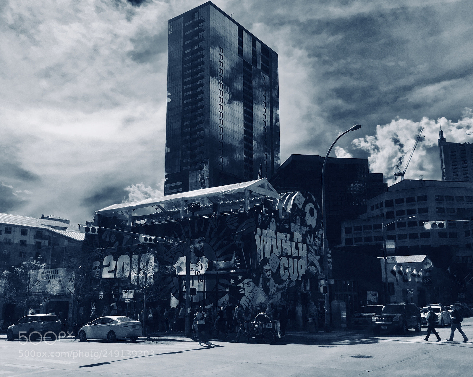 Apple iPhone 6 Plus sample photo. 4th and colorado, austin photography