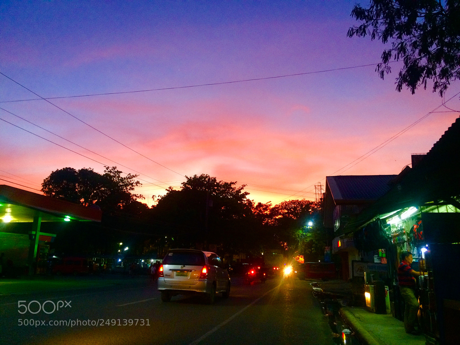 Apple iPhone 5s sample photo. Surigao city at 6pm photography