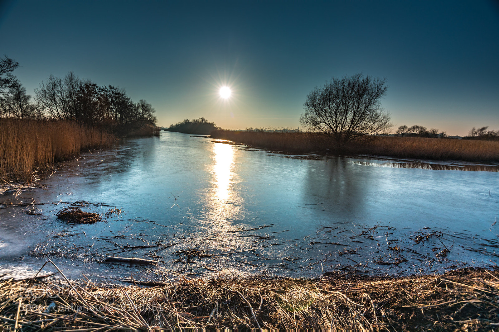 Canon EOS 5D Mark IV sample photo. Vejleå sunset photography