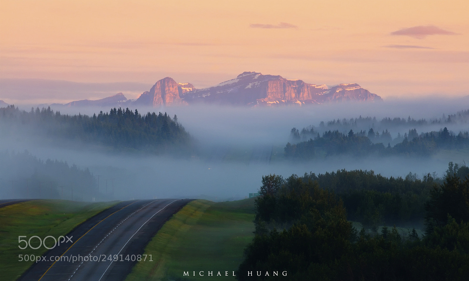 Nikon D300S sample photo. Advection fog passes through photography