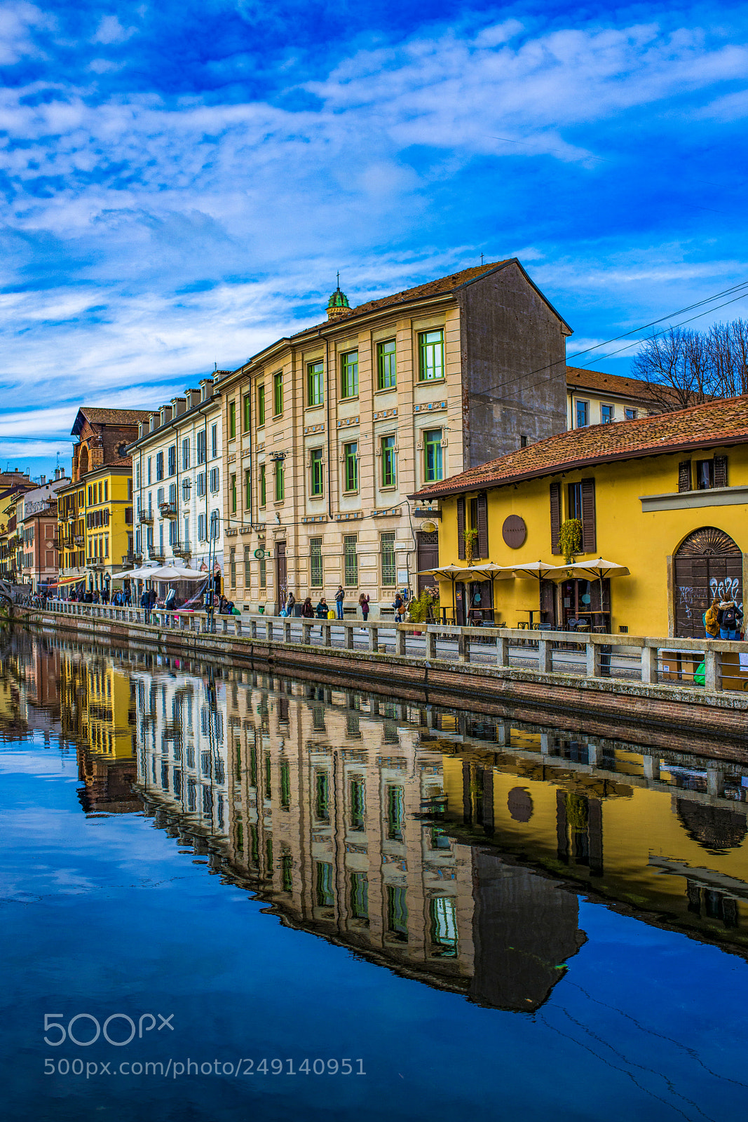 Nikon D800 sample photo. Along the naviglio grande photography