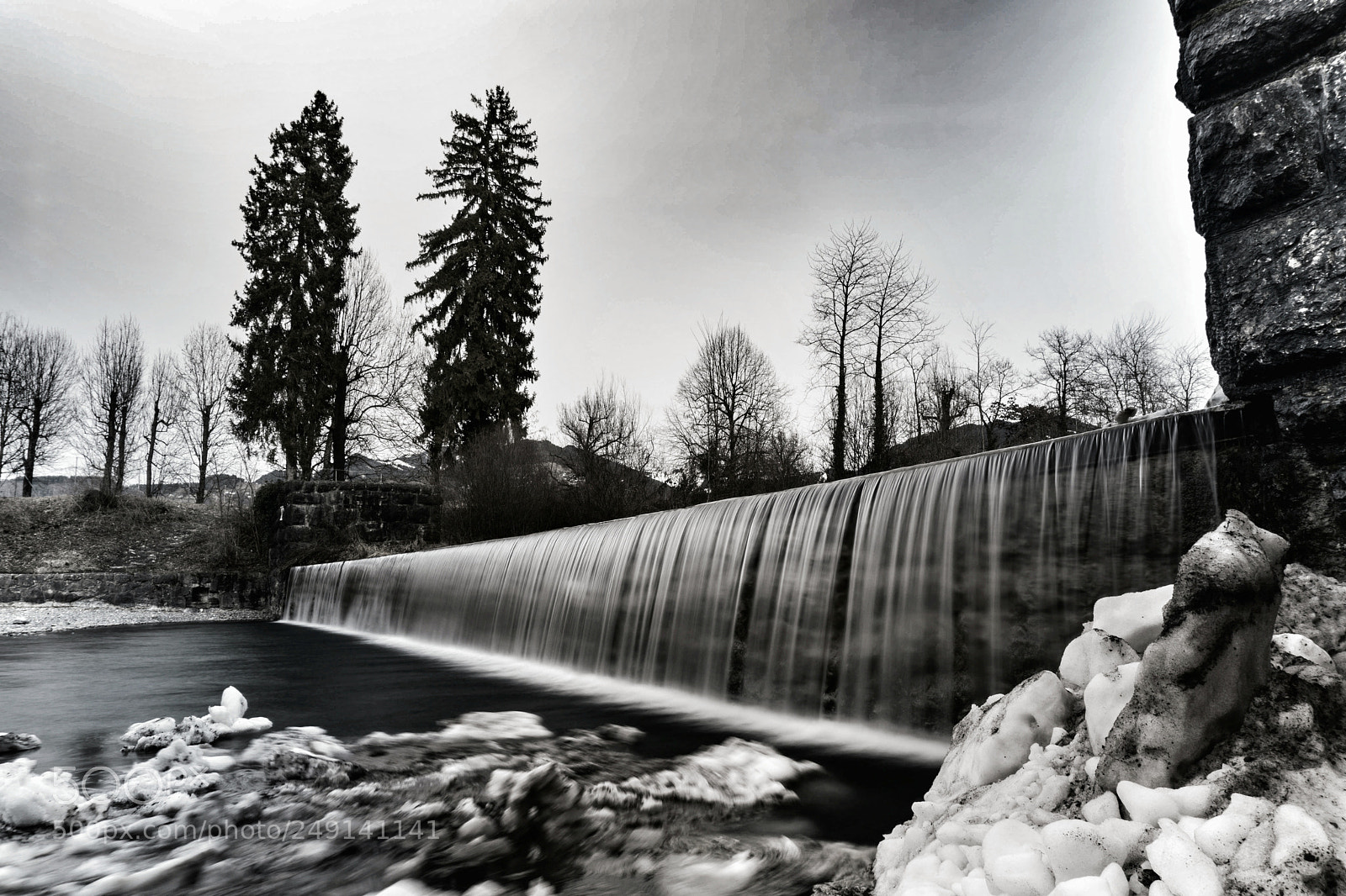 Sony a6000 sample photo. Waterfall photography