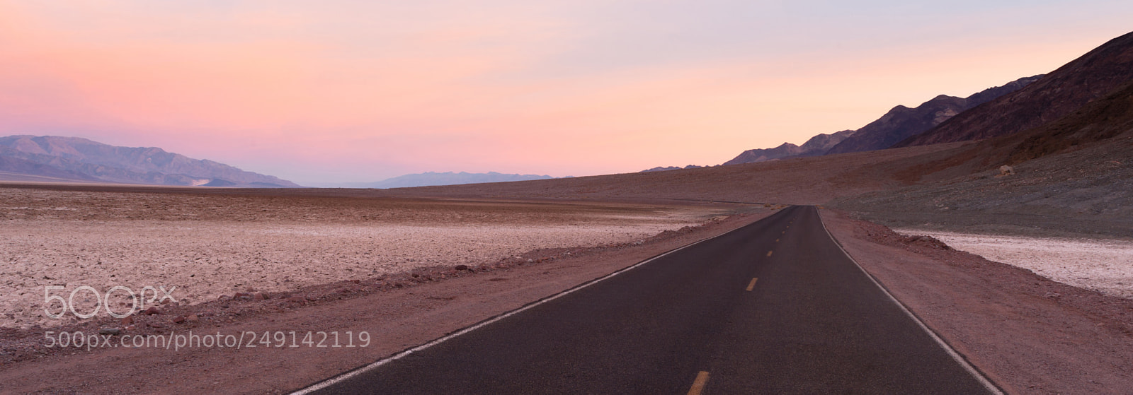 Sony Alpha DSLR-A900 sample photo. Long road sunrise dawn photography