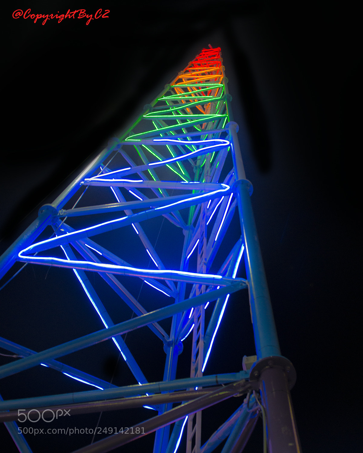 Nikon D800 sample photo. Sling shot lights photography