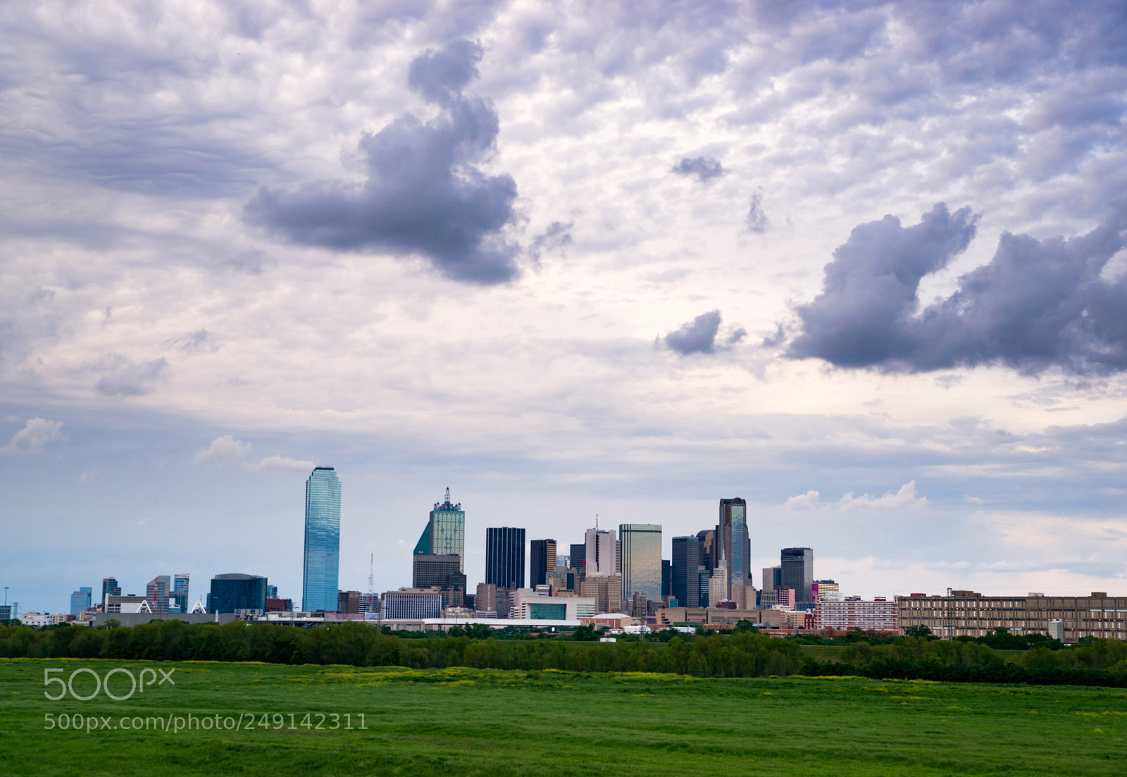 Sony Alpha DSLR-A850 sample photo. Dramatic sky over downtown photography