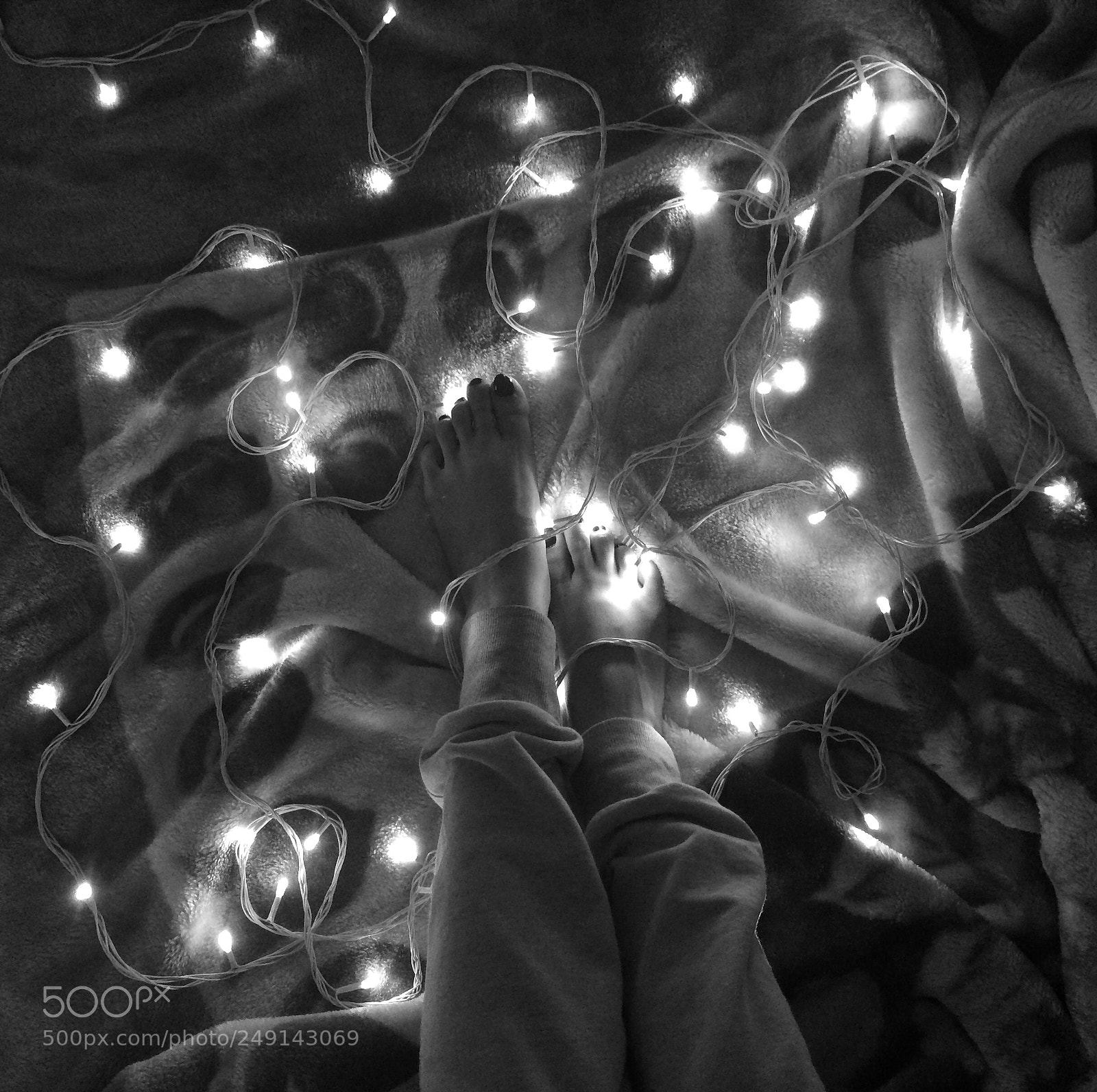 Apple iPhone 5s sample photo. Fairy lights nd me photography