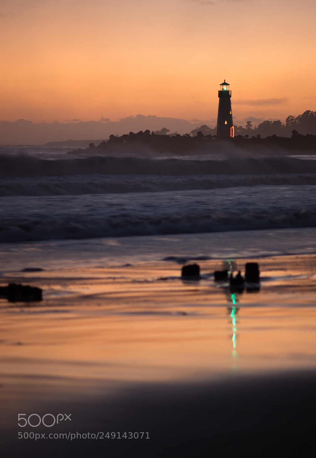 Sony a99 II sample photo. Orange sunset california coast photography