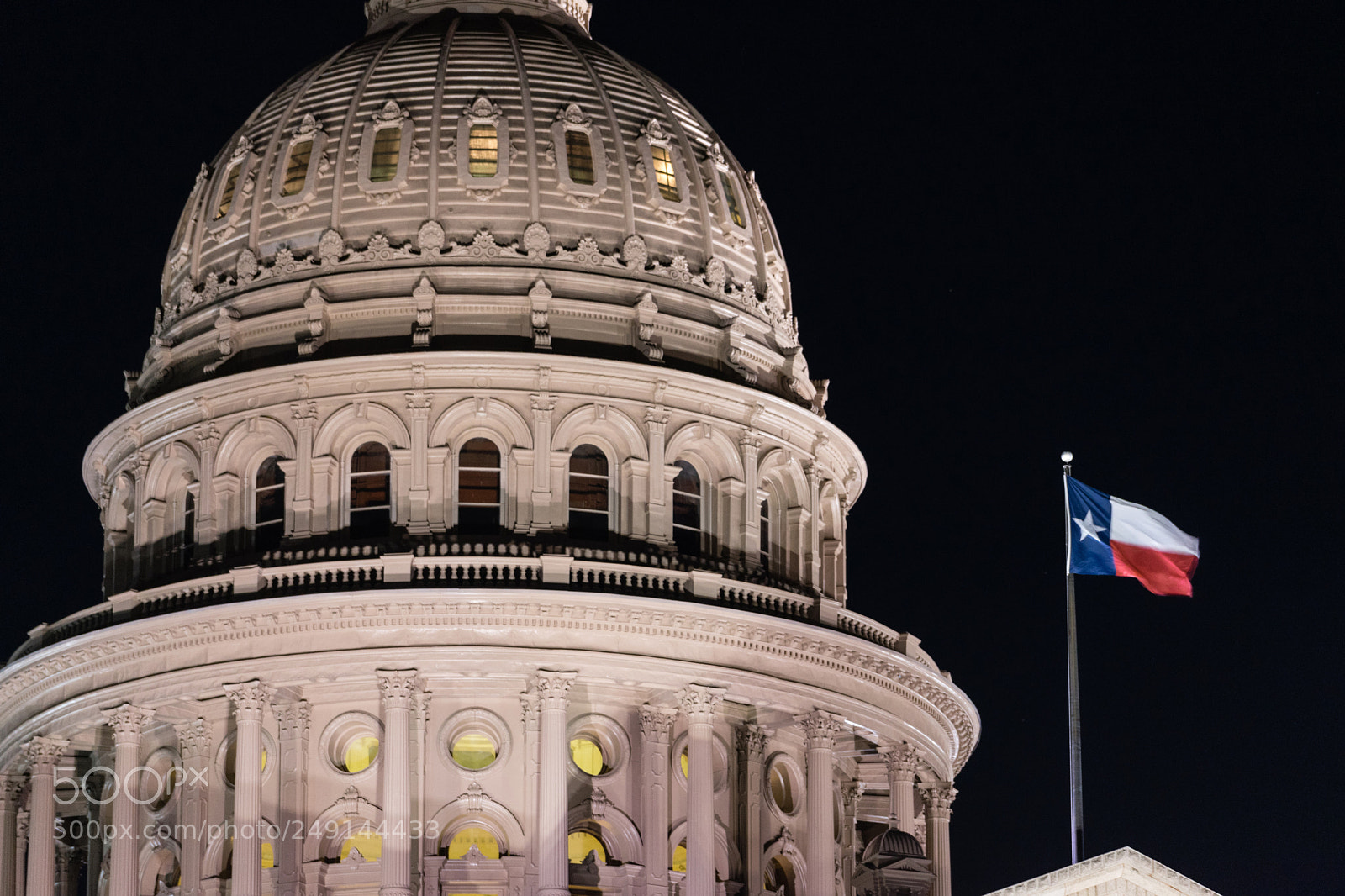 Sony a7 sample photo. Lonestar state texas flag photography