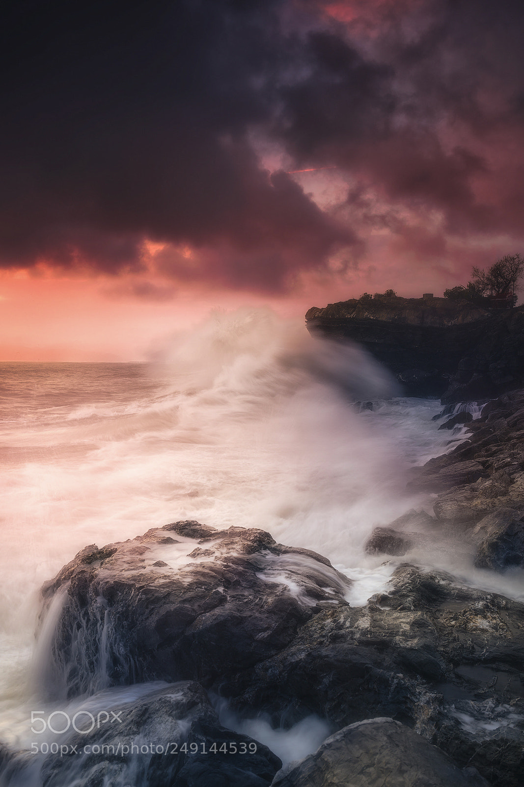 Sony a7R II sample photo. Waves photography
