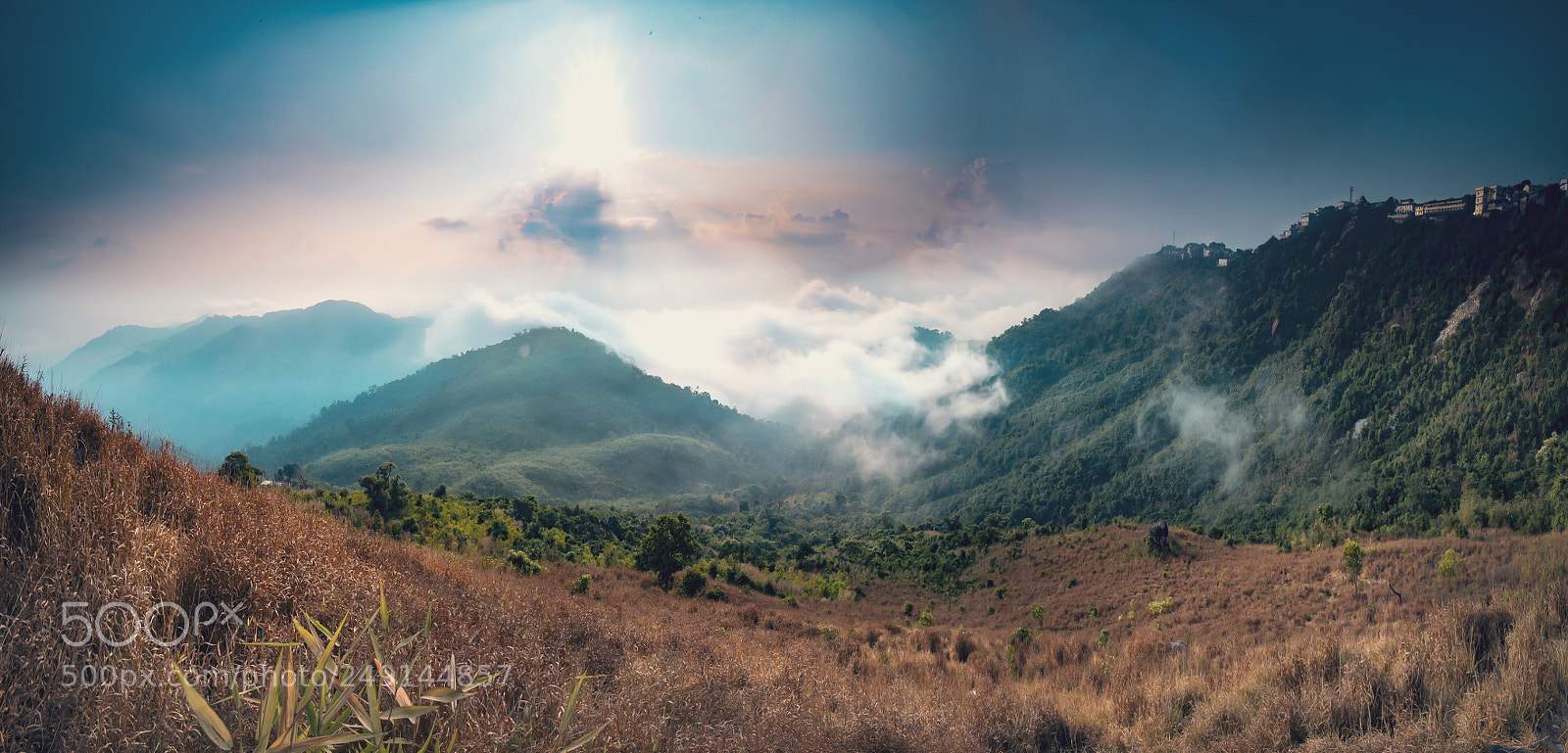 Canon EOS 6D sample photo. Kyaiktiyo mountains photography