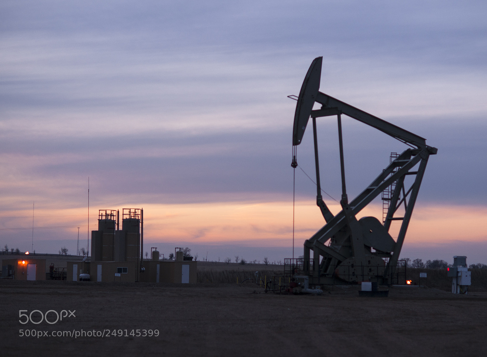 Sony Alpha DSLR-A900 sample photo. Wyoming oil pump jack photography