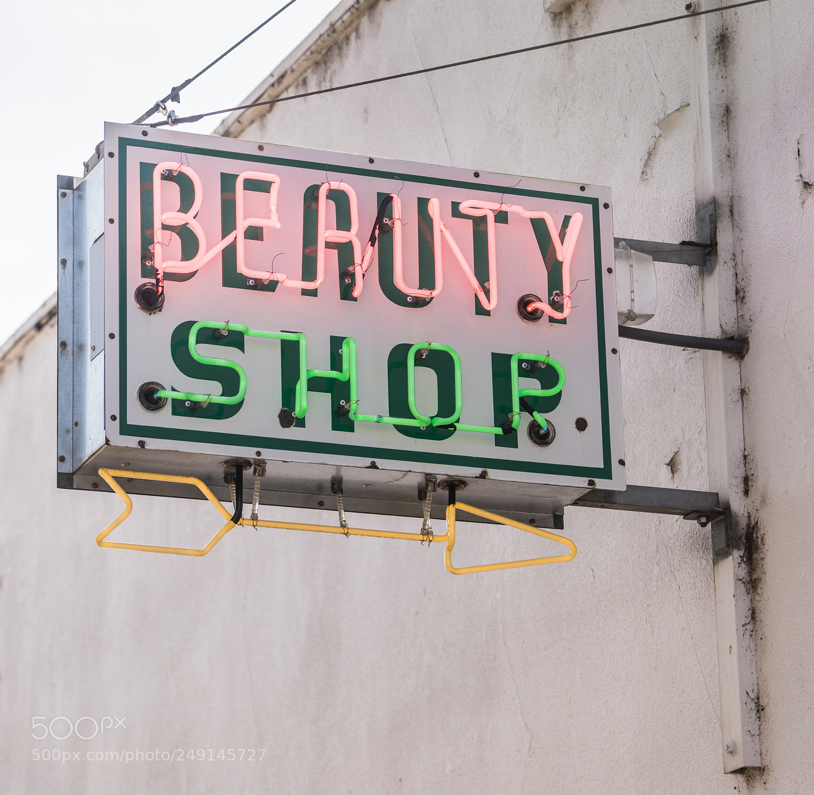Sony a7 sample photo. Old small town neaon photography