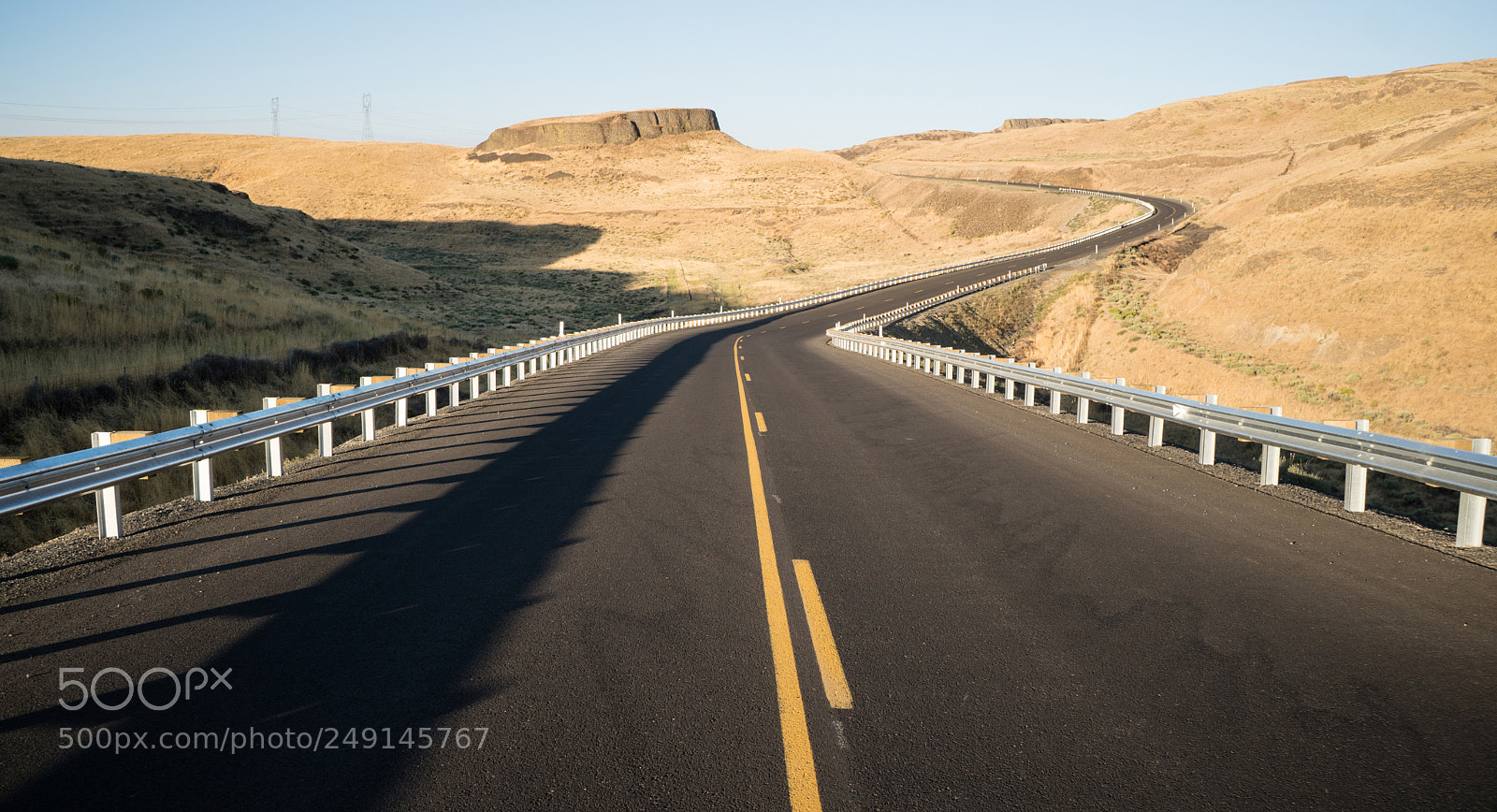 Sony a6300 sample photo. Eastern washington desert highway photography