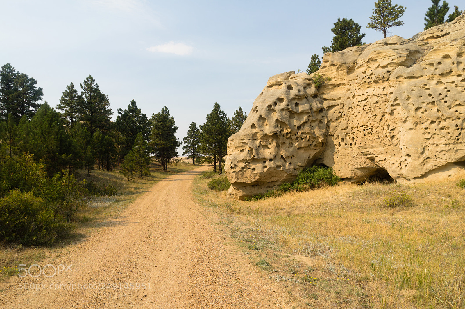 Sony a7 sample photo. Medicine rocks state park photography